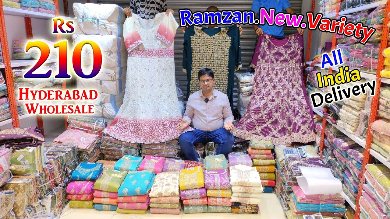 Hyderabad Wholesale Ramzan Special New Varietys 210 Rs 🚚All India Delivery🚚 || G M Suits ||