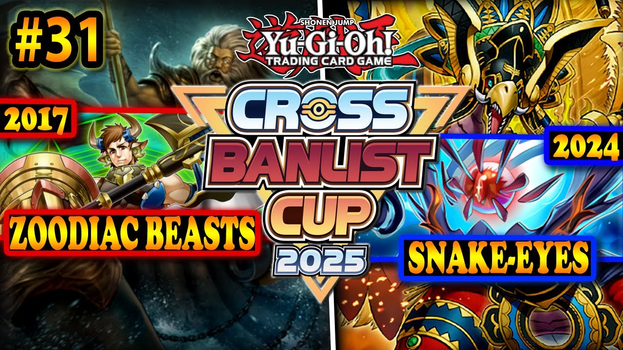 Zoodiac Beasts (2017) vs. Snake-Eyes Fire Kings (2024) | Cross-Banlist Cup 2025