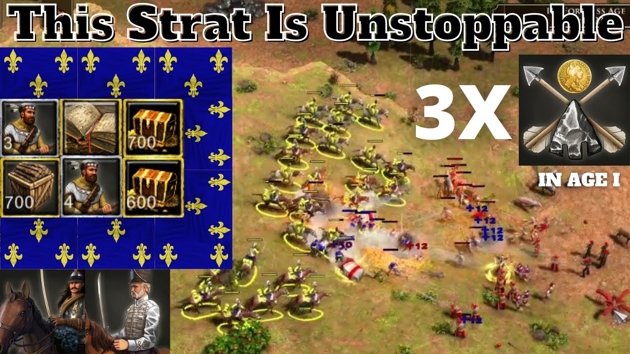 This French Strategy Is Unstoppable | AOE3