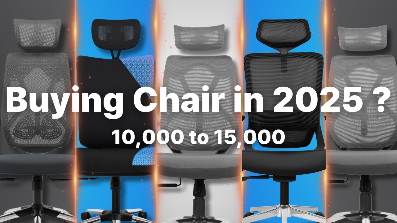 Top Office Chairs Under Rs 15,000 | In-Depth Comparison | 2025