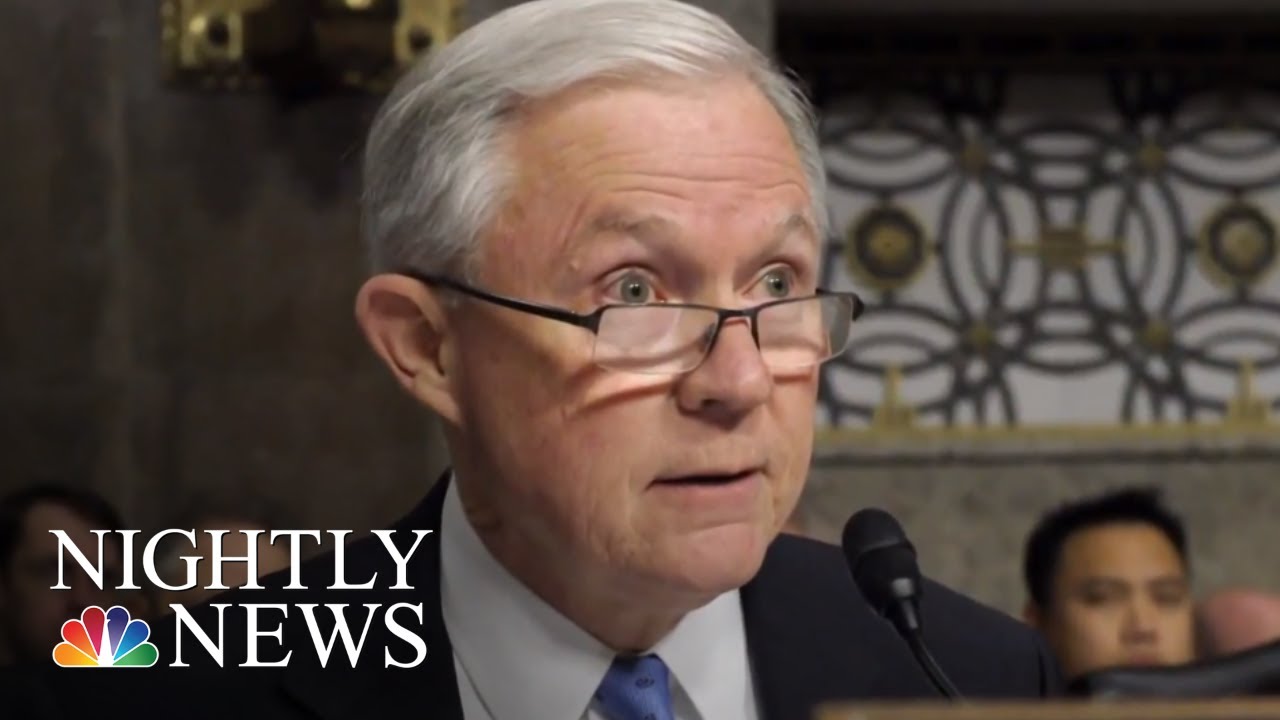 Attorney General Jeff Sessions Fires Back After President Donald Trump Criticism | NBC Nightly News