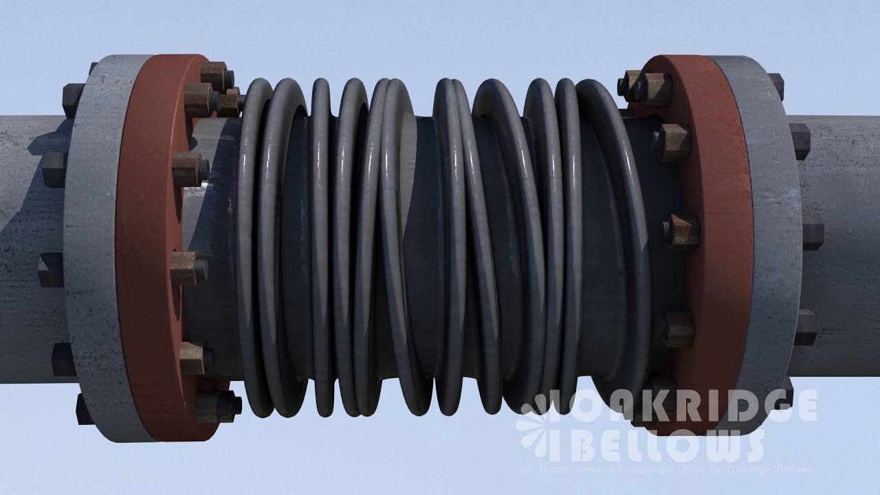 Inspection of metal bellows expansion joint piping systems