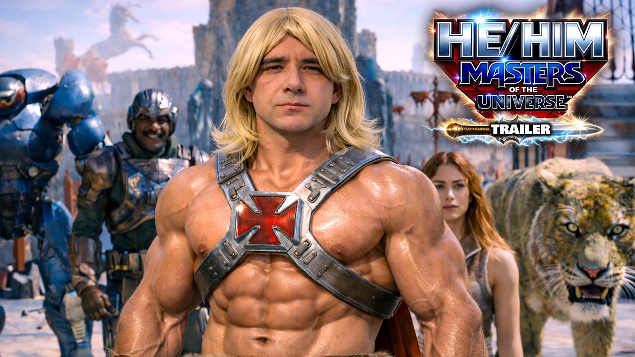 He/Him: Masters of the Universe trailer (Parody)