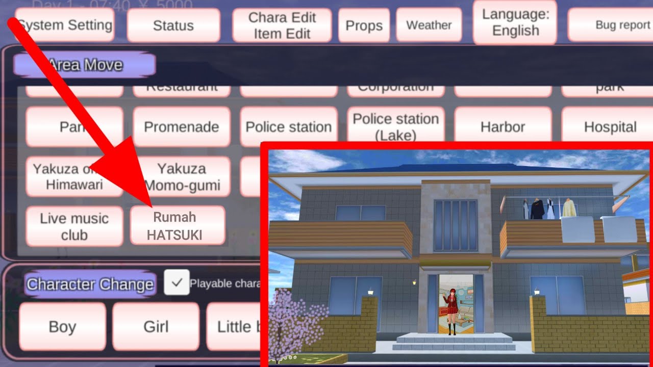 New Sakura Map Concept Hatsuki House Can Be Opened | Sakura School Simulator #sakuraschoolsimulator