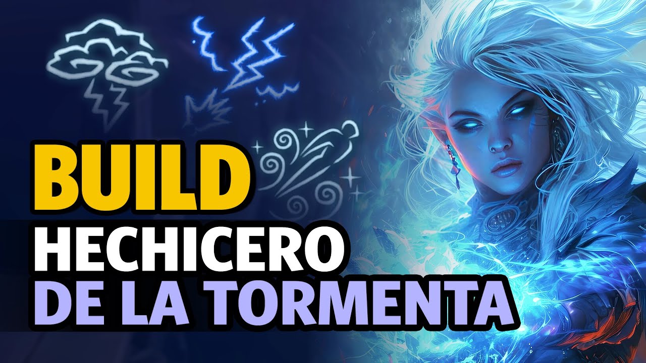 El HECHICERO más PODEROSO 🌩️ BUILD Baldur's Gate 3