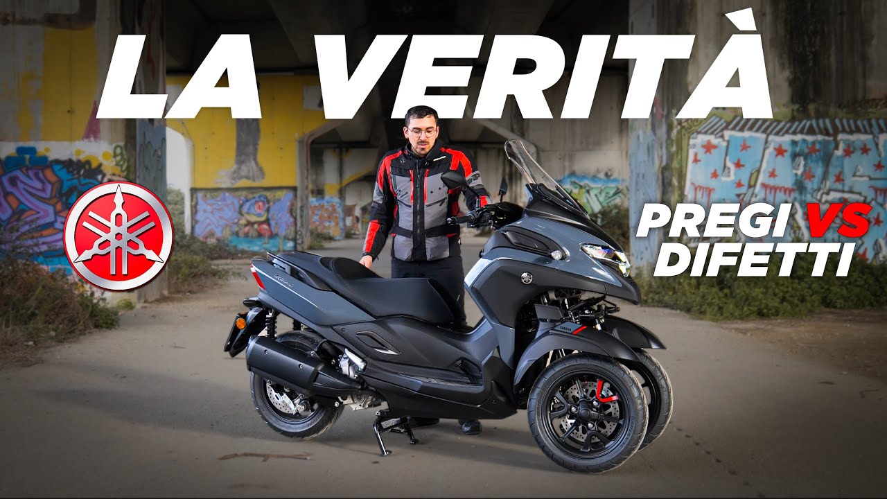 YAMAHA TRICITY 300: LO SCOOTER 300 GUIDABILE CON PATENTE B 😨 UN T-MAX A 3 RUOTE?