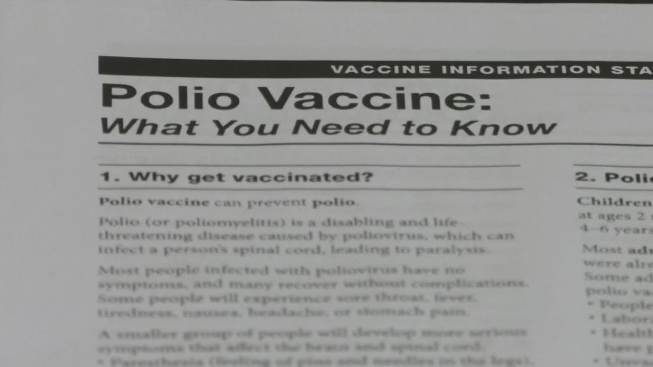Q&A: First US polio case in over a decade &mdash; what to know