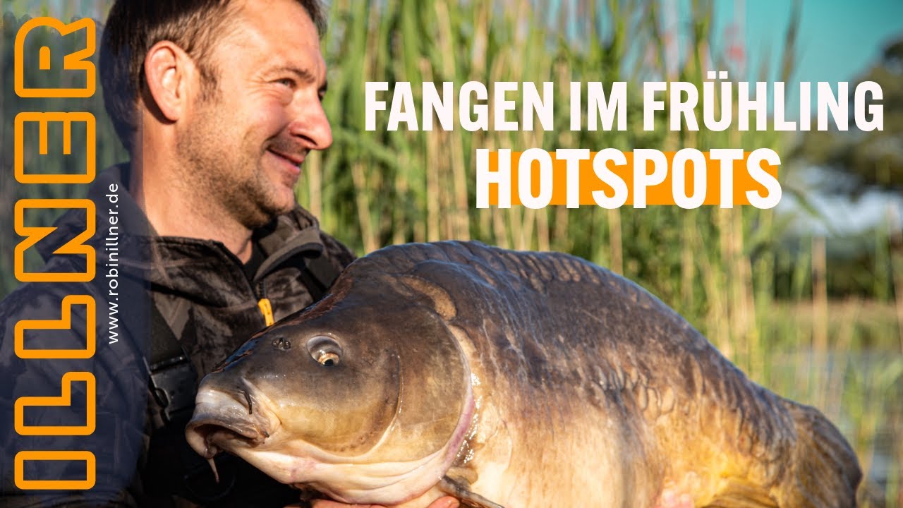 FANGEN IM FRÜHLING - FLACH AUF KARPFEN 🎣💪🏻🐳 #karpfenangeln #karpfen #robinillner