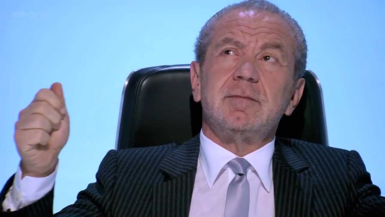 The Apprentice - Alan's Breakdown