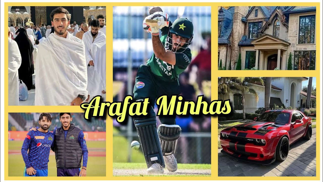 PSL Cricketer Arafat Minhas Lifestyle, Biography, Family, Friends, Vacations etc