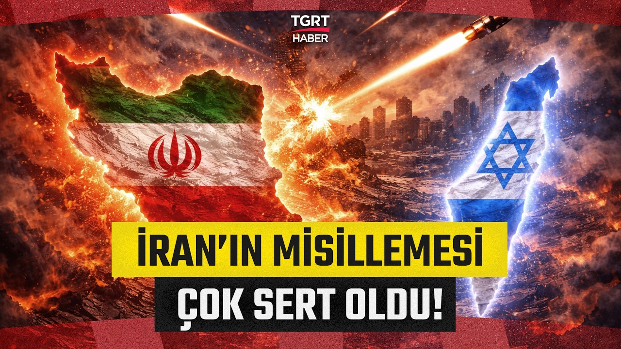İran F&uuml;zeleri İsrail'de Paniğe Neden Oldu: Tel Aviv'de Sirenler &Ccedil;aldı! - TGRT Haber