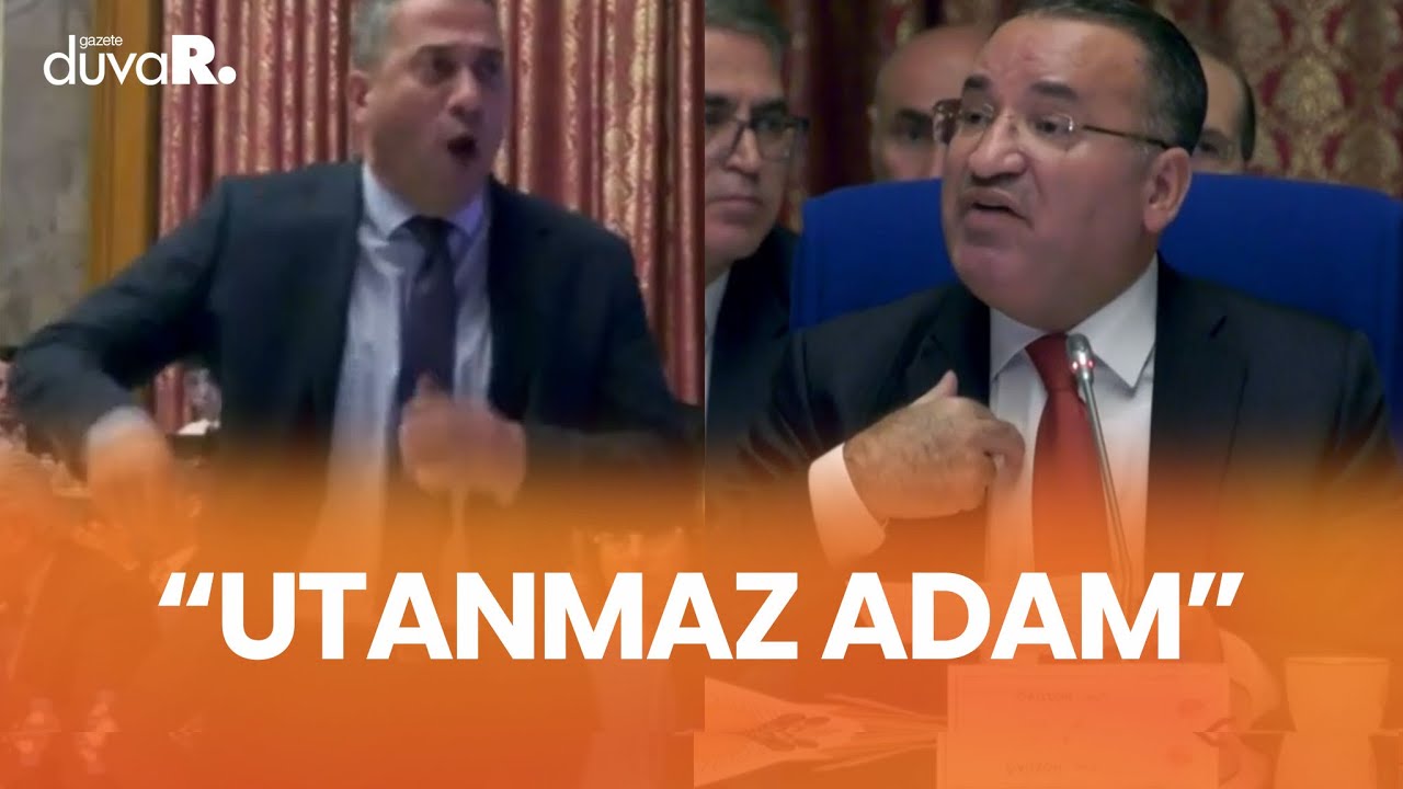 Meclis'te büyük tartışma! Bakan Bozdağ'ın sözleri Ali Mahir Başarır'ı çileden çıkardı