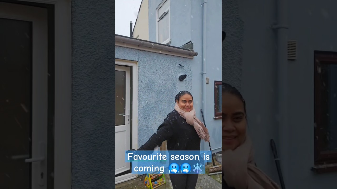 First snow in UK 🇬🇧 🥶 20/11/2024 #uksnow #snow #snowfall #uk #timorleste
