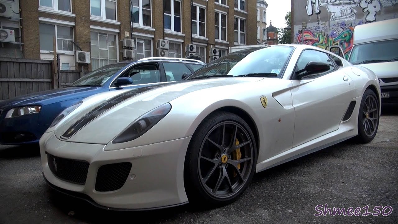 Ferrari 599 GTO - Startup, Rev, Driving and Acceleration