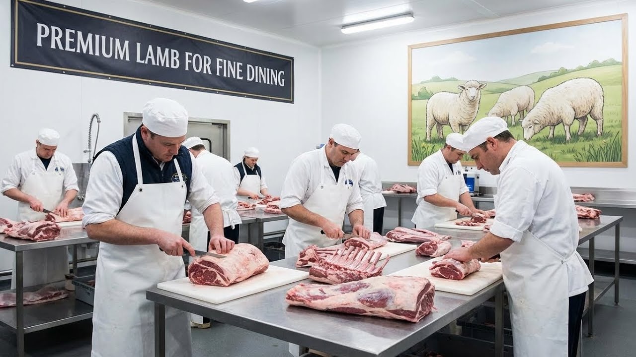 Inside a Lamb Processing Facility: How to Prepare Tender Meat for a Fine Dining Restaurant
