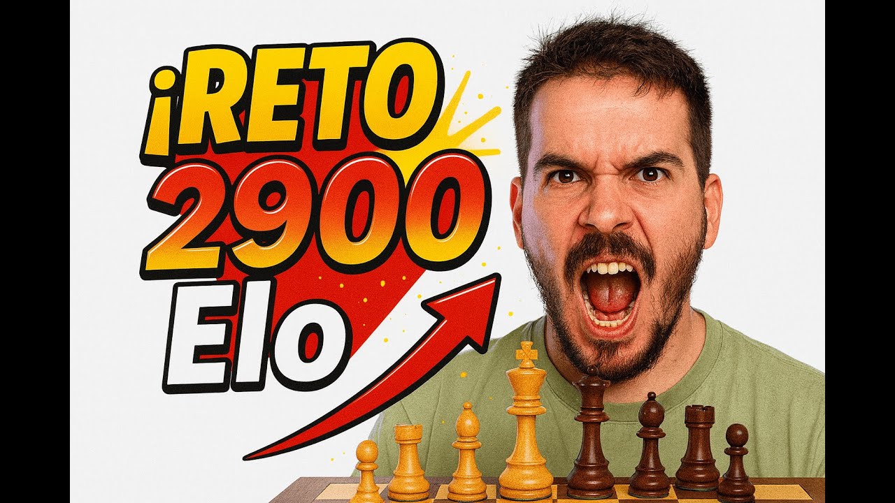 Reto 2900 &iquest;C&oacute;mo ganar en Ajedrez?