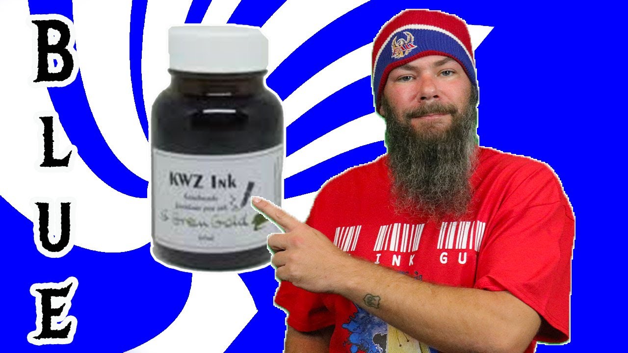 KWZ  Iron Gall  Blue 1 Fountain Pen Ink #fountainpenink #fountainpens