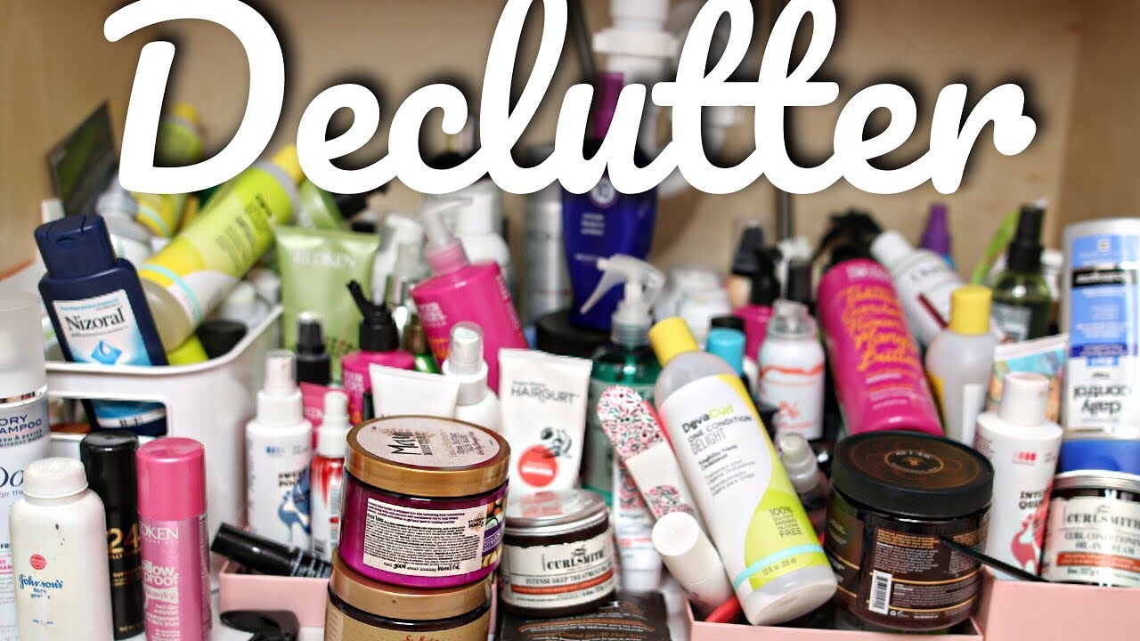 Hoarder: Hair Products | DECLUTTERING