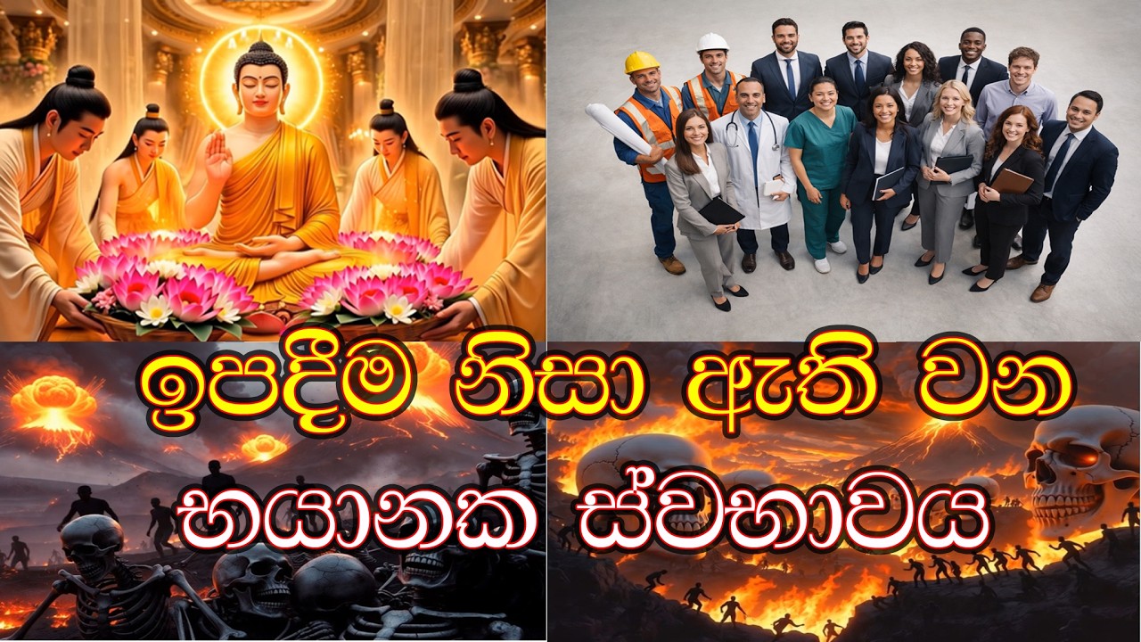 ඉපදීම නිසා ඇති වන  භයානක ස්වභාවය  jathapi dukko
