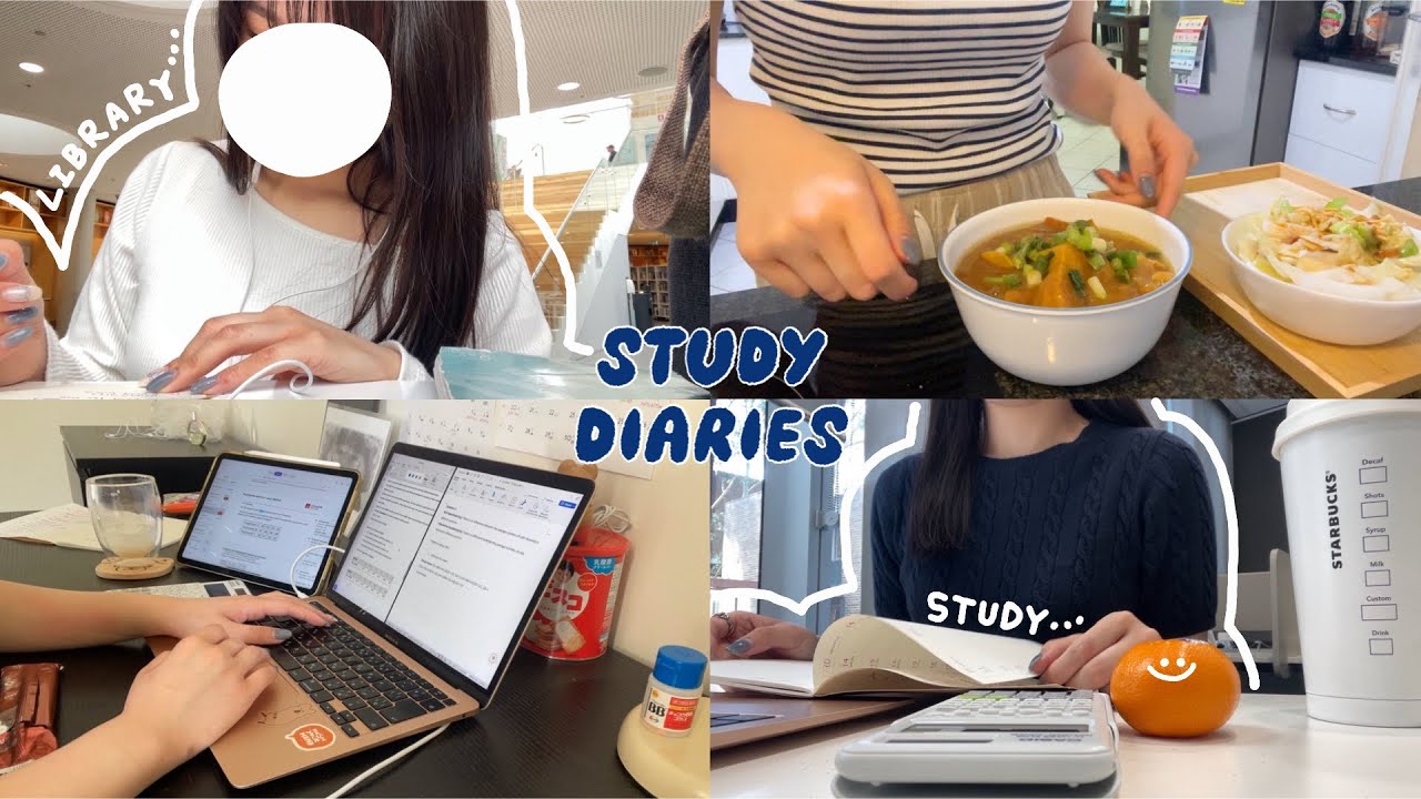 study diaries🥪大学院生の日常| 浮気されていた話 | これもまた人生 | studying at library | back to uni 📝