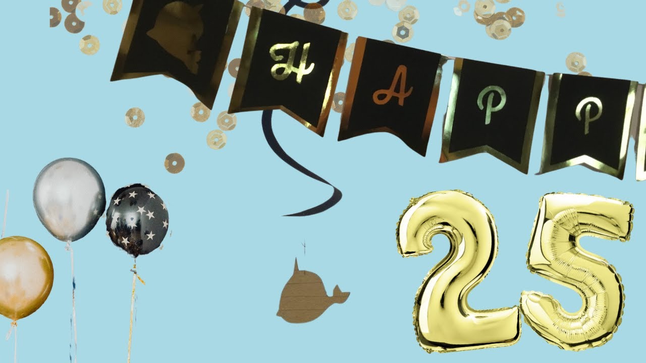 Black and Gold Party Decorations - Adult Birthday Party Theme