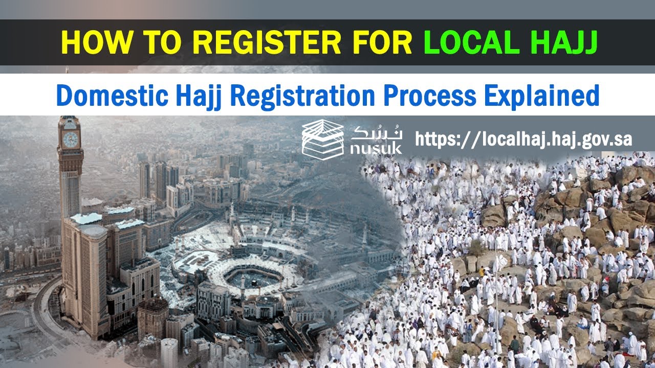 Local Hajj Registration Complete Process. Domestic Hajj Registration Full Process.