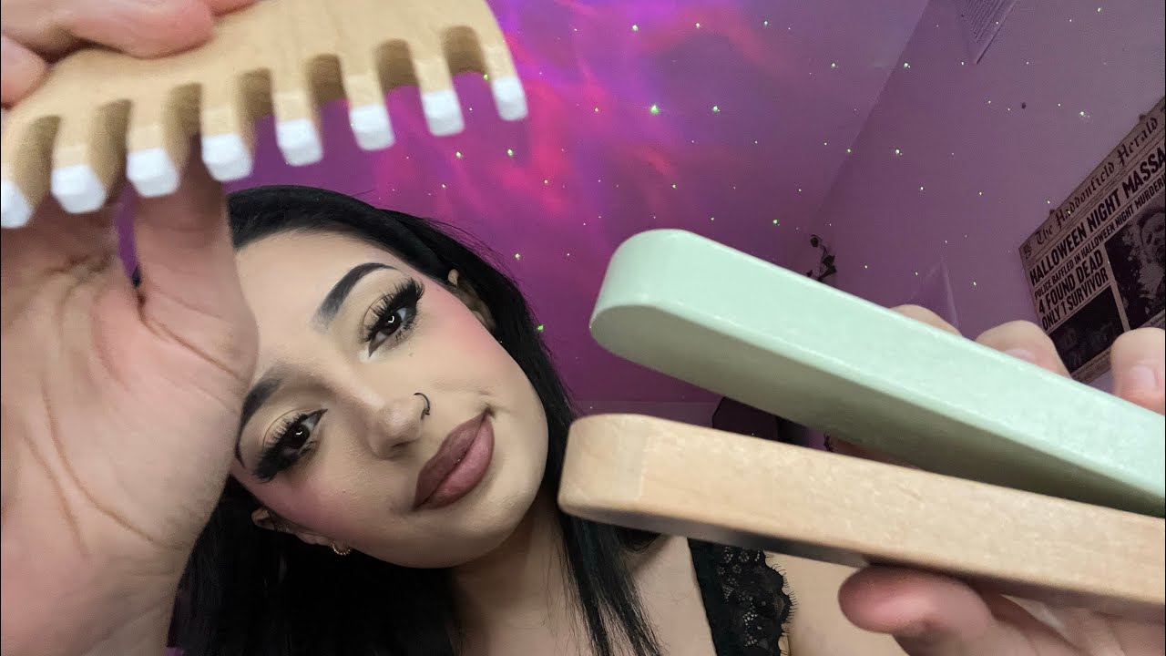 ASMR LOFI wooden haircut
