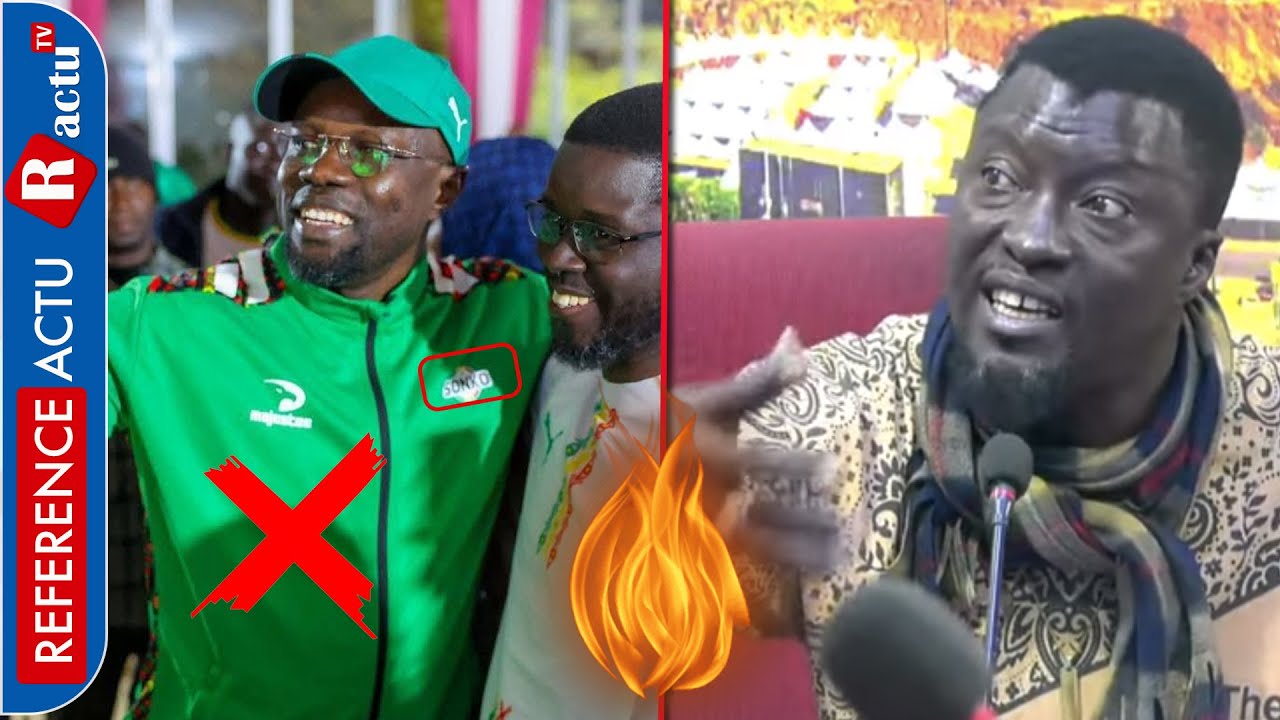 « Notre emblème ne doit pas être masqué couvert… » Red black sans pitié brule Ousmane Sonko
