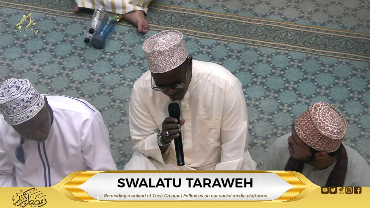 📺🛑LIVE: SWALATU TARAWEH | DAY 13 | MASJID SHARIFF ALI GANJONI
