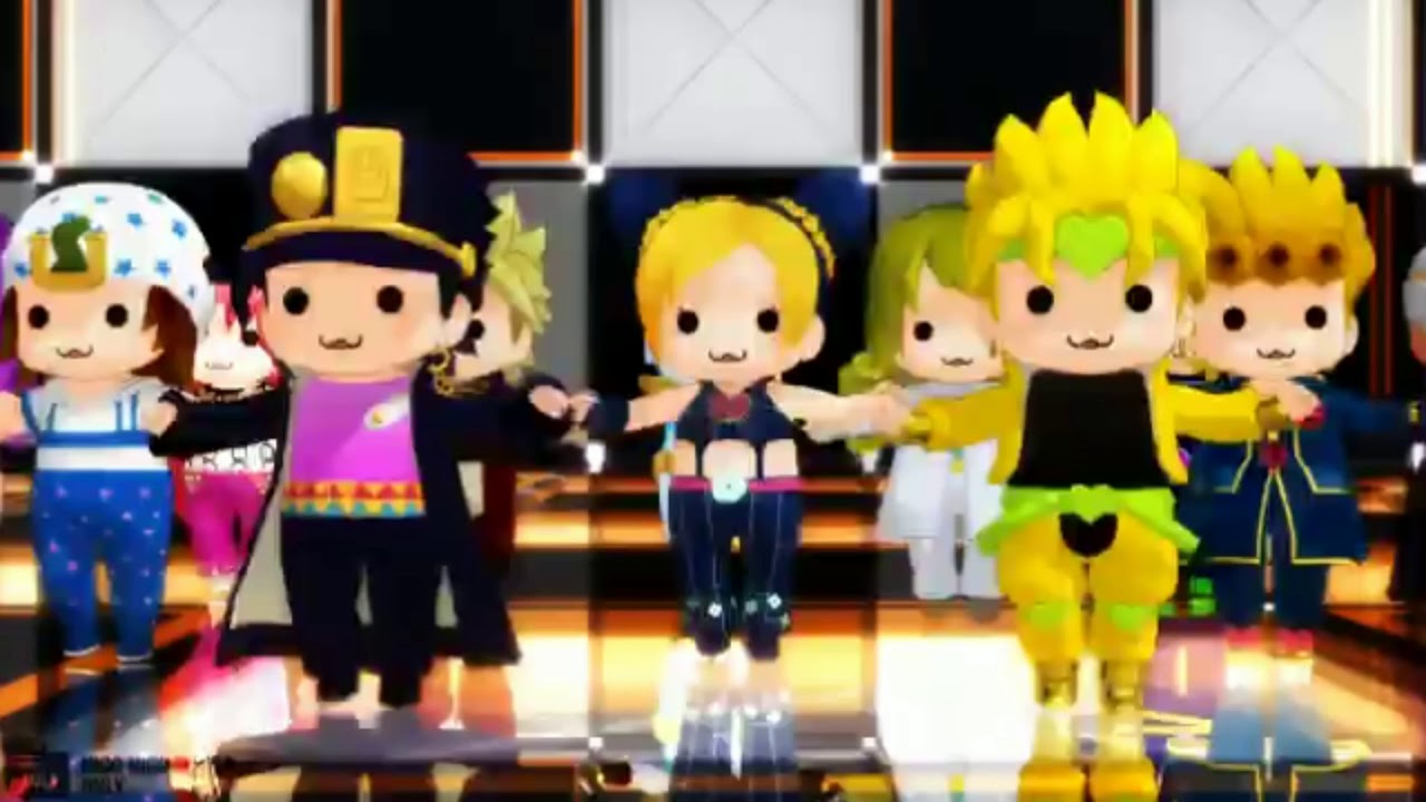 All Chibi JoJo Dancing『Modern Crusaders』