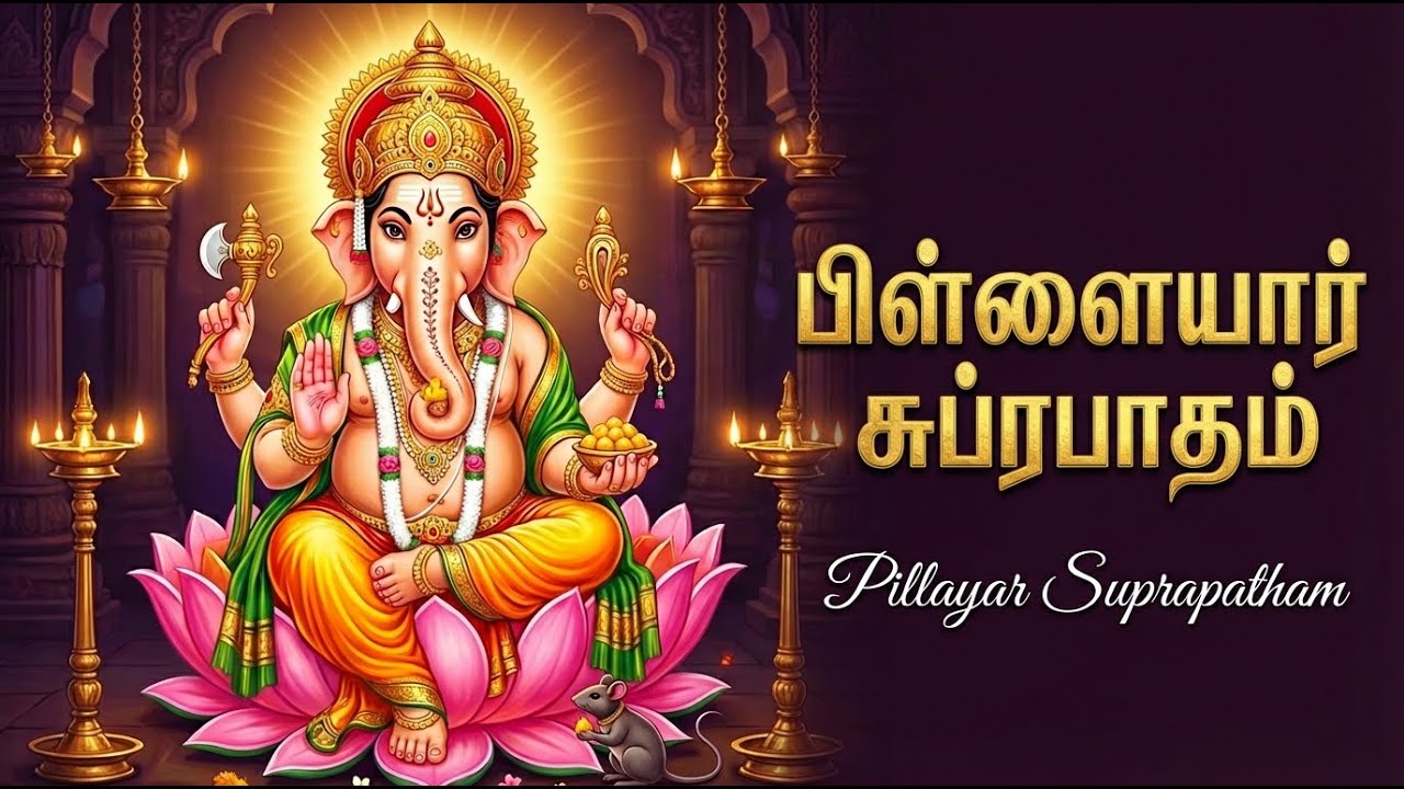Pillayar Suprabatham 🙏 | Powerful Ganapathi Bhakti Songs | Vinayagar Tamil Bhakti Padalgal