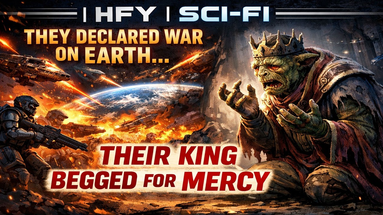 They Declared War On Earth. Their King Ended Up Begging For Mercy |HFY| SCI FI