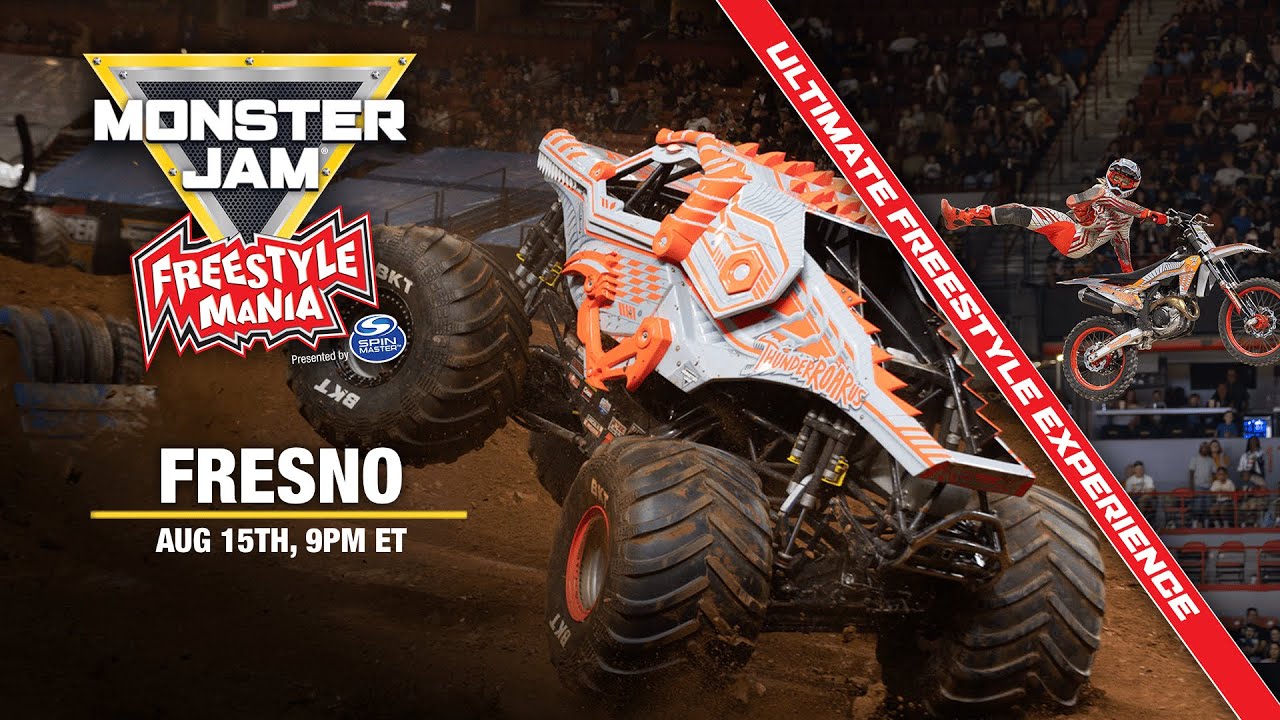 Monster Jam Freestyle Mania: Fresno, CA - 1  (Full Event) | Aug 15, 2025