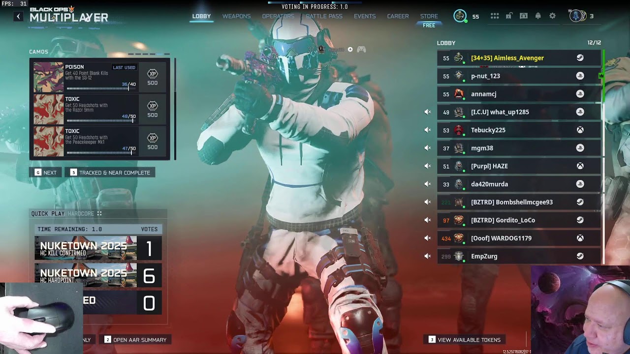 I AIM WITH MY MOUSE BACKWARDS 😈 | Black Ops Live