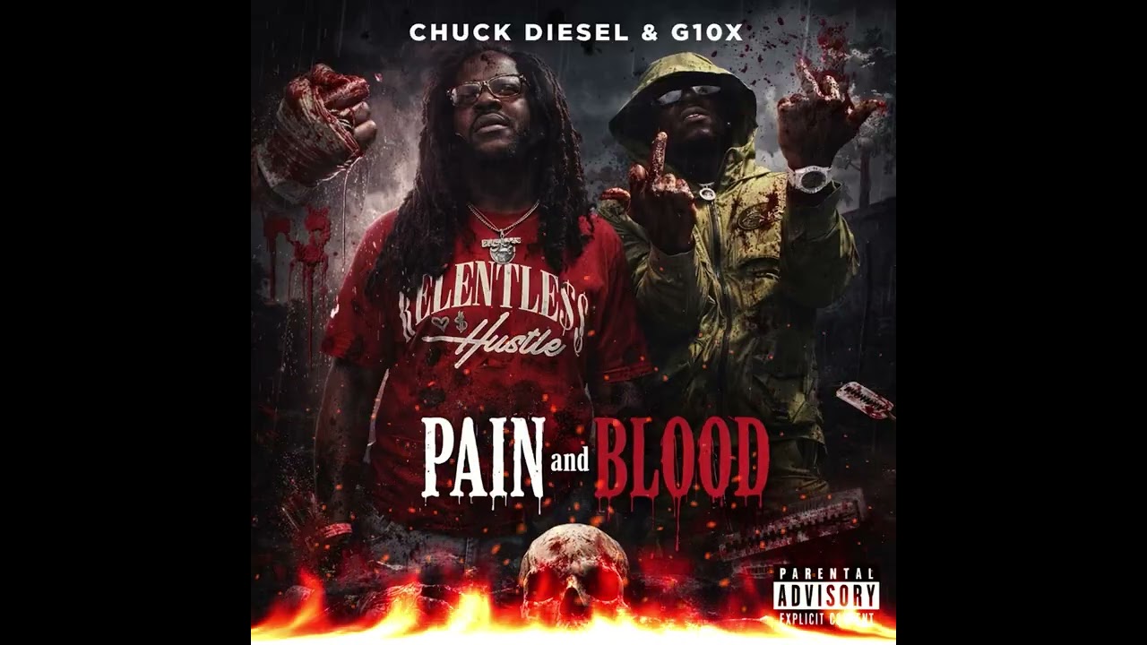Chuck Diesel & G10x - Pain And Blood (Offical Audio) #outnow #youtube 