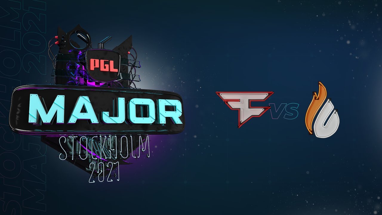 [4K] FaZe vs Copenhagen Flames - Map 1 Ancient - PGL Major Stockholm 2021 - Legends - Day 6