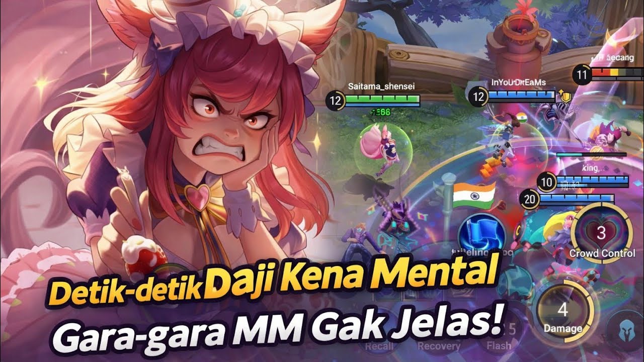 Daji Menangis Liat MM Begini, Fix Mainnya Pakai Mata Batin! 👁️👄👁️