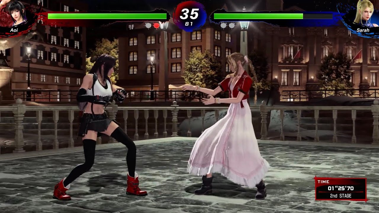 【Virtua Fighter 5 R.E.V.O.】【FF7R】エアリス でARCADEプレイ Aerith Mod Playthrough