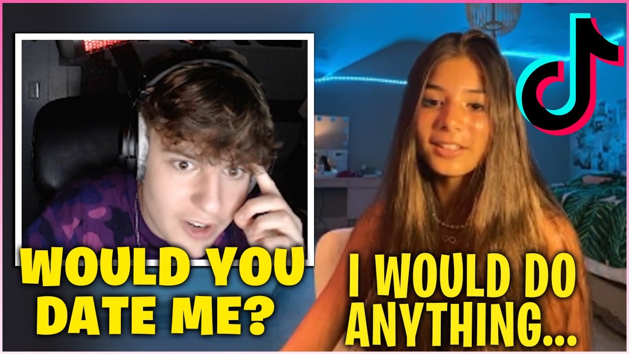 CLIX Interviews TIK TOK Crush On Live Stream Then This Happened! (Fortnite)