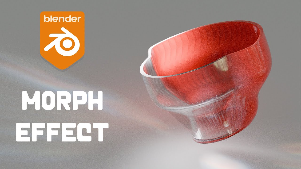 Morph Effect Between Two Objects in Blender 4.4