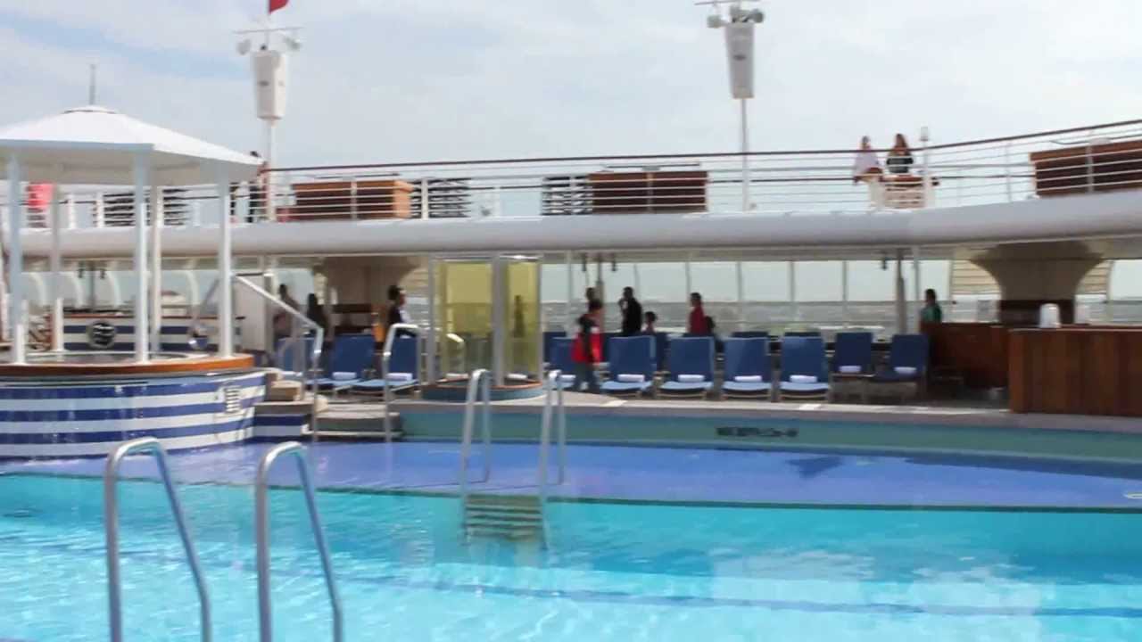 Disney Cruise Line Magic Quiet Cove Adult Pool