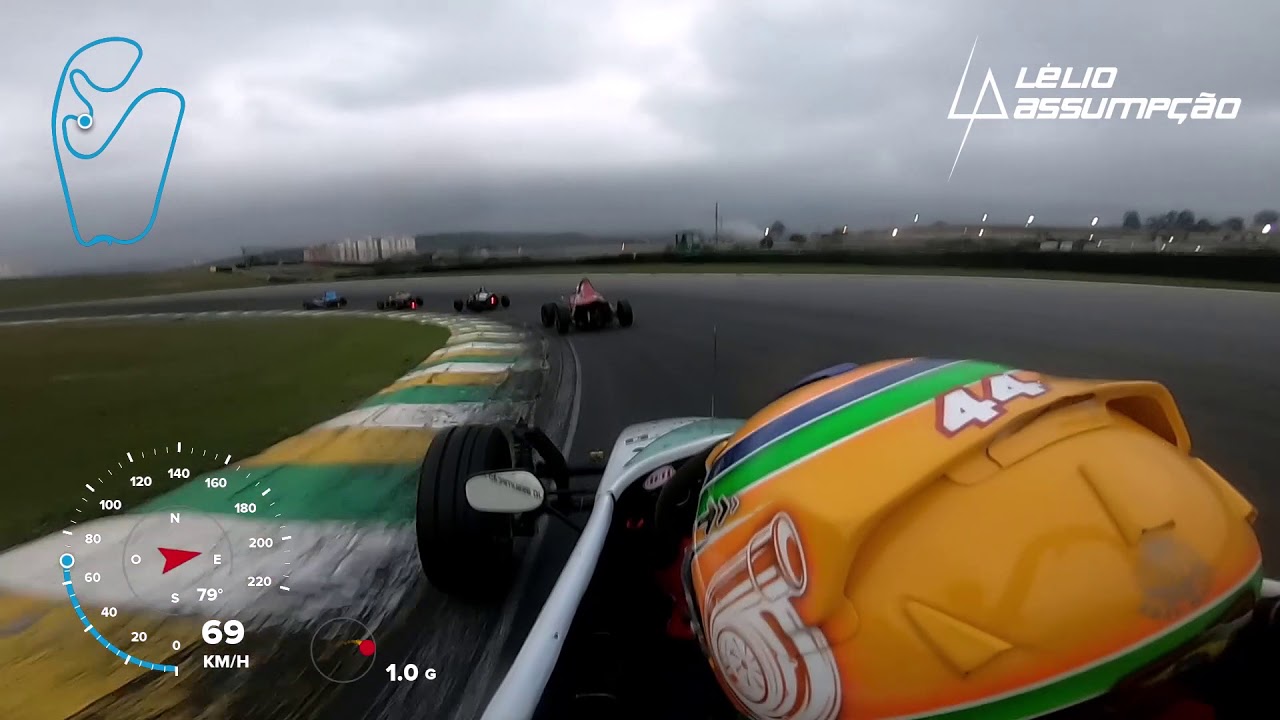 Fórmula Vee 2018 - 8ª Etapa - Corrida 2 - Interlagos - Onboard - Lélio Assumpção