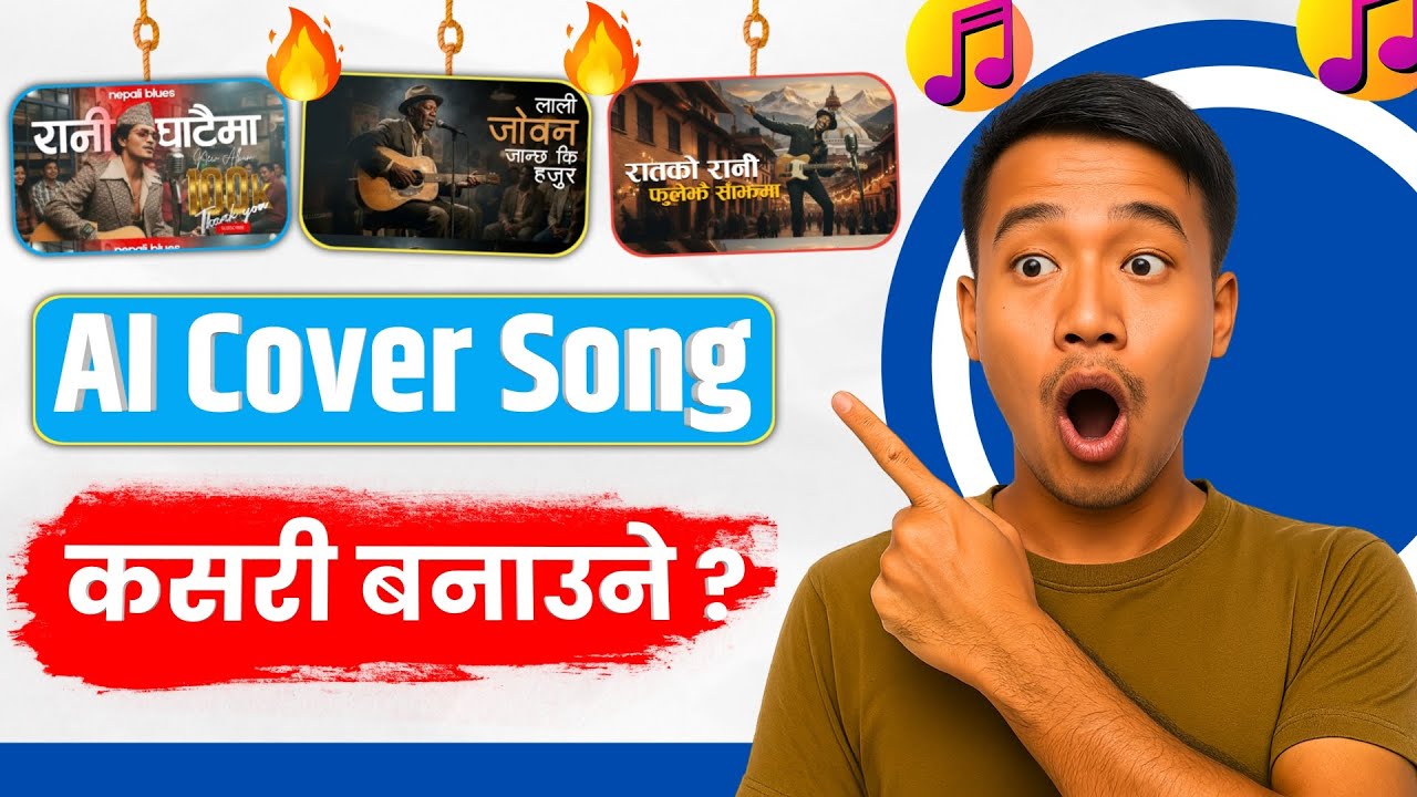 AI Bata Song Kasari Banaune || How To Make AI Cover Songs With Your Own Voice || Make AI Cover Song 