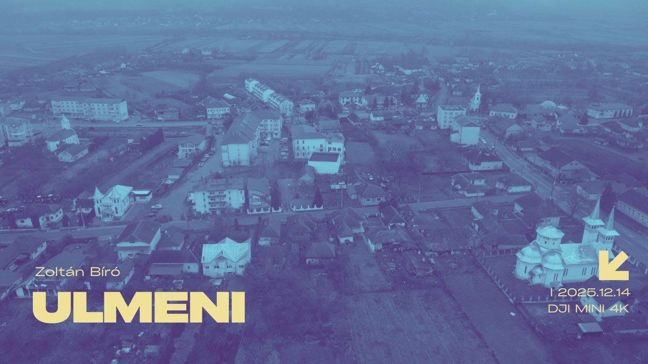 Ulmeni, Maramureș 🇷🇴, 2025.12.14 / Sülelmed / DJI Mini 4K Drone
