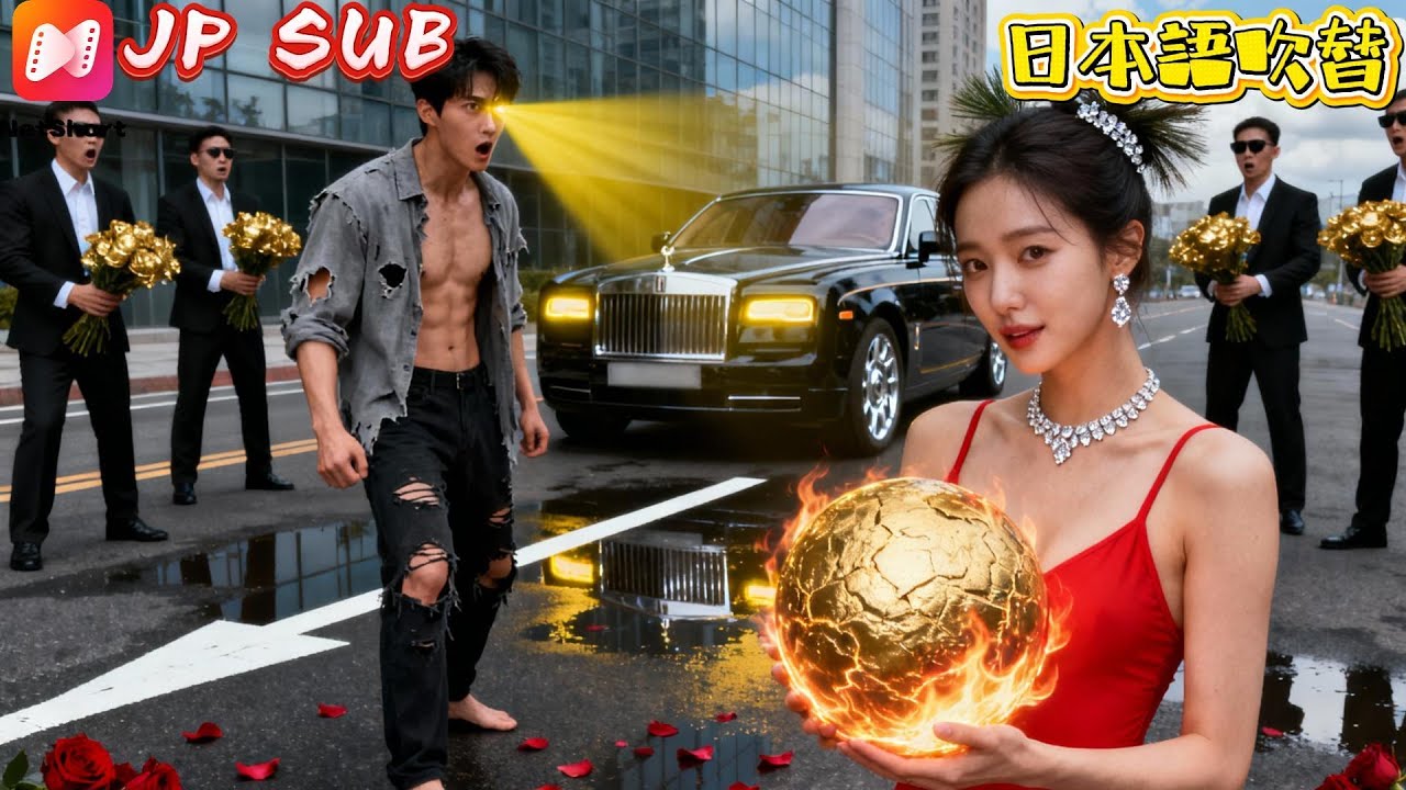 💥💗路上で拾った男を偽の恋人にしたら、まさかの億万長者！？狼の巣窟に迷い込んだ彼女の運命は…😱💍#youtubeshorts#最新の短編ドラマ#日本映画