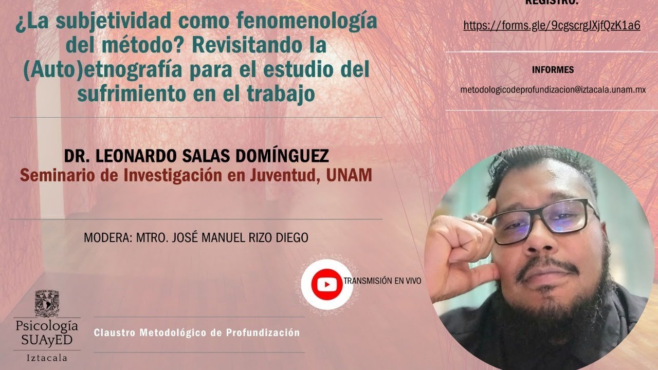 ¿La subjetividad como fenomenología del método?