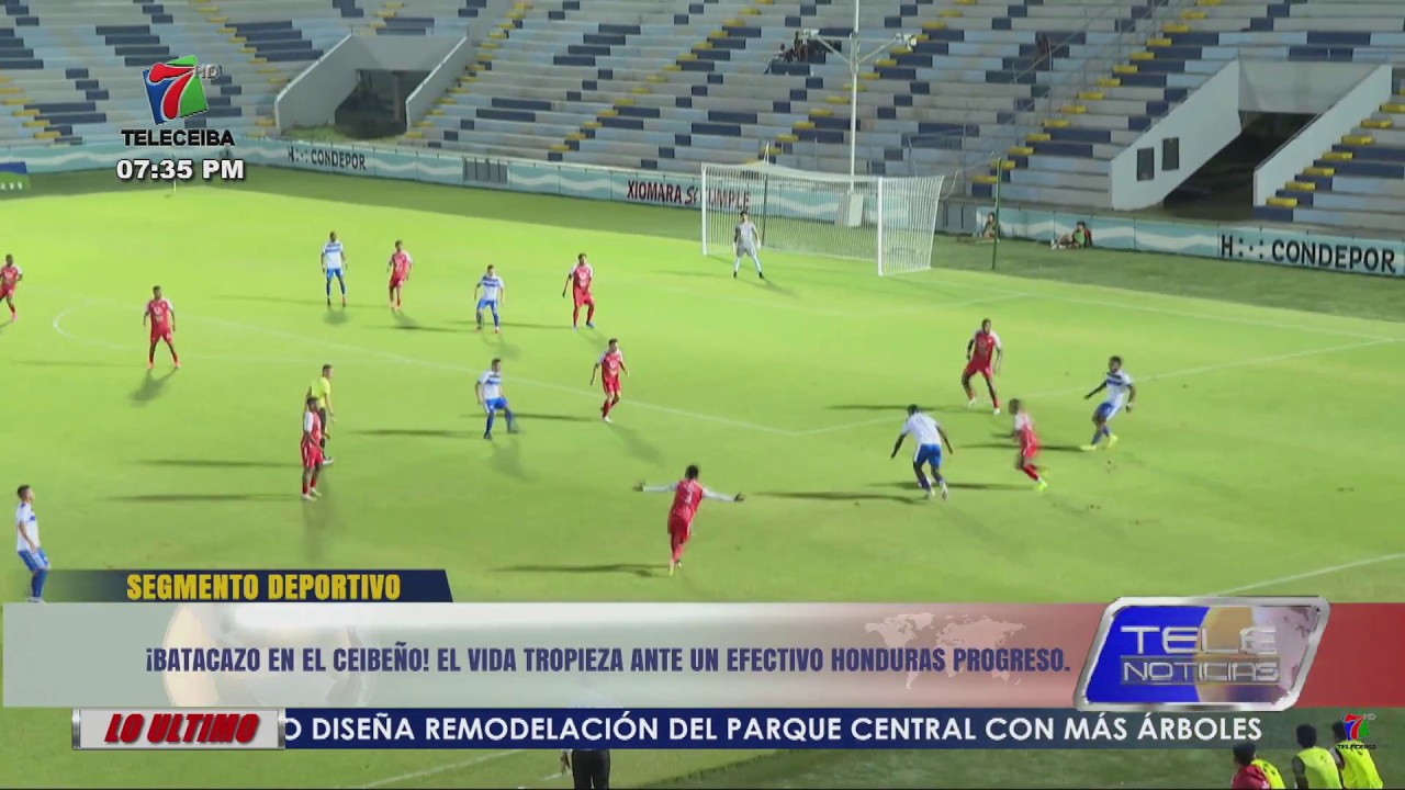 El CDS Vida tropieza ante un efectivo Honduras Progreso por la Liga de Ascenso