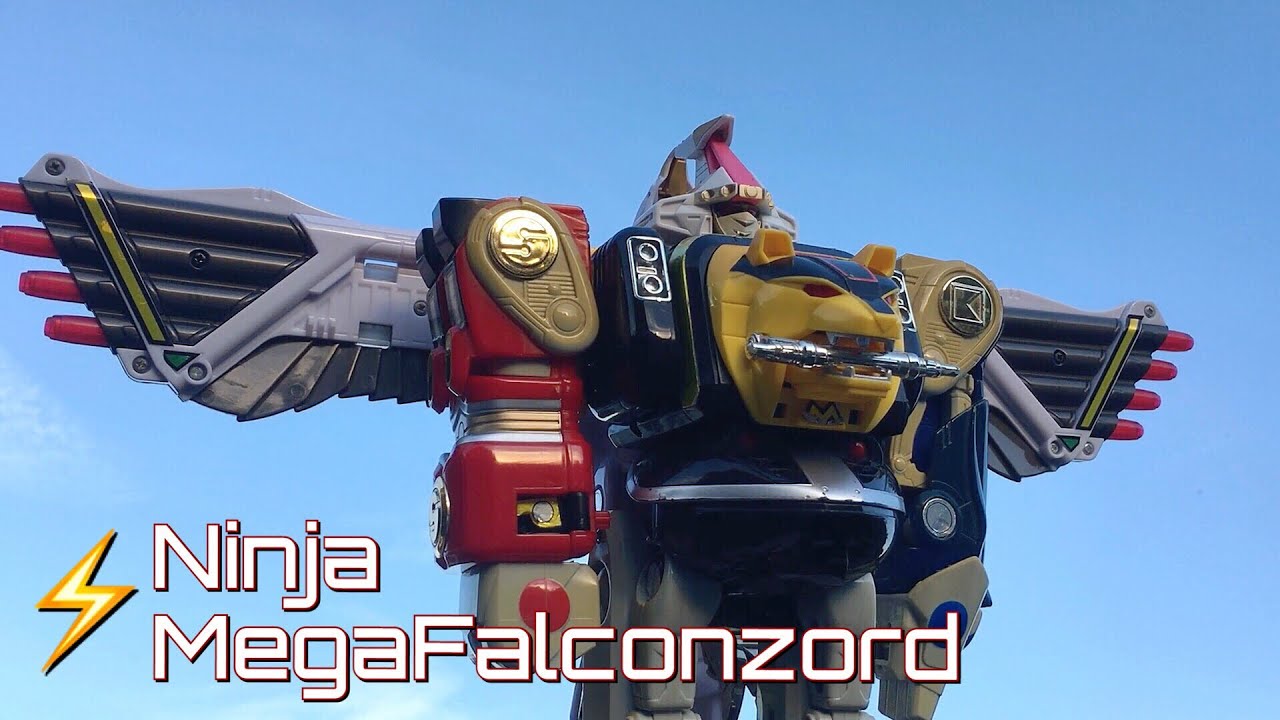 Обзор игрушки Deluxe Ninja MegaFalconzord 1995 года (MMPR The Movie/Season 3)