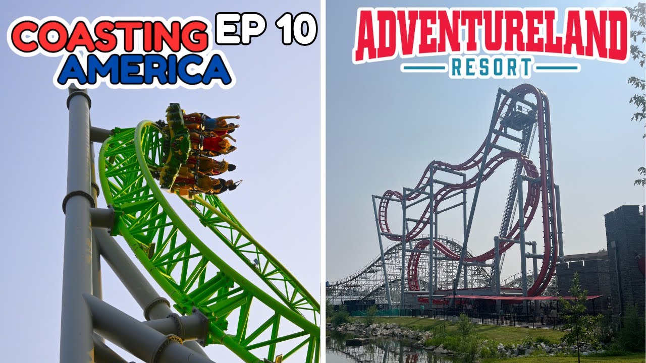 Посещение ЛУЧШЕГО тематического парка в Айове!! | Coasting America, эпизод 10