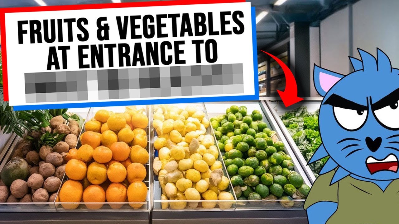 The Real Reason Why Supermarkets Put Fruits & Vegetables at the Entrance